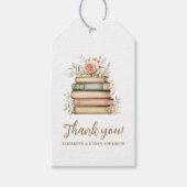 Ons volgende hoofdstuk Storybook Baby shower Bedan Cadeaulabel (Voorkant)