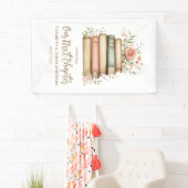 Ons volgende hoofdstuk Storybook Baby shower Party Spandoek (Insitu)