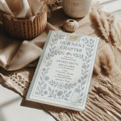 Ons volgende hoofdstuk Storybook Boy Baby shower Kaart