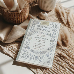 Ons volgende hoofdstuk Storybook Boy Baby shower Kaart