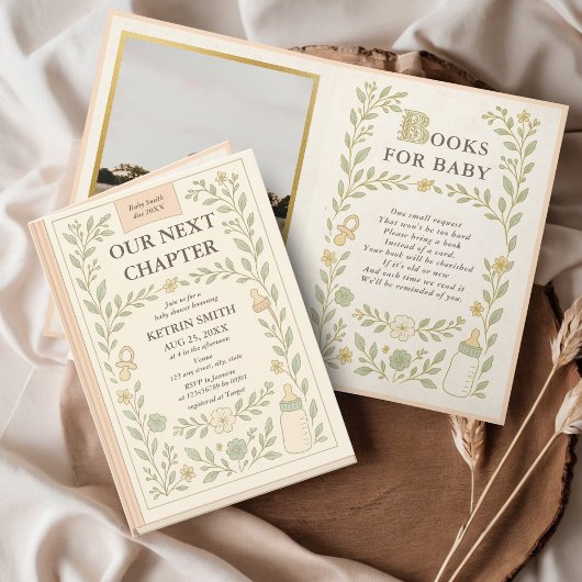 Ons volgende hoofdstuk Storybook Photo Baby shower