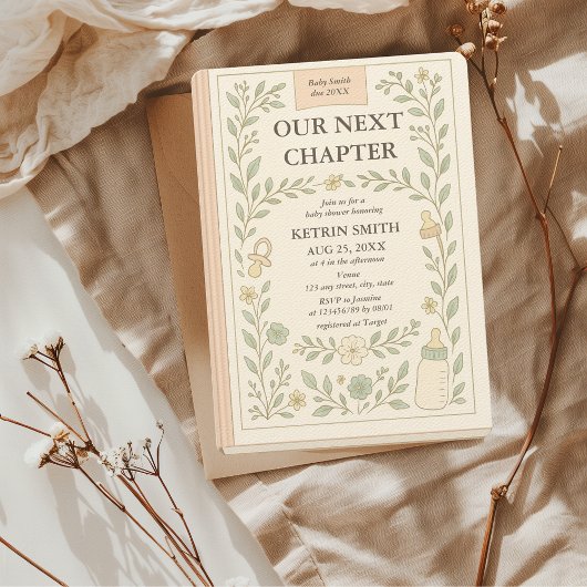 Ons volgende hoofdstuk Verhalenboek Sprookje Baby  Kaart