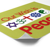 Ons Wens Vruchten Poster (Hoek)