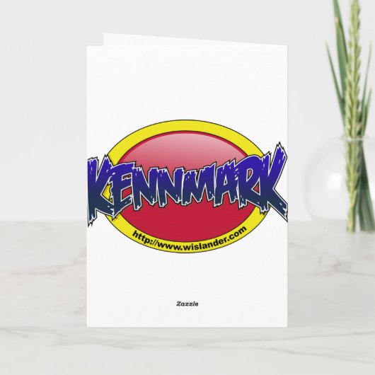 Ons Wenskaart verlaten Kaart (Achterkant)