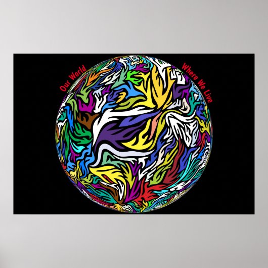 Ons wereldPoster Poster (Voorkant)