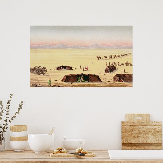 Ons woestijnkamp poster (Keuken)