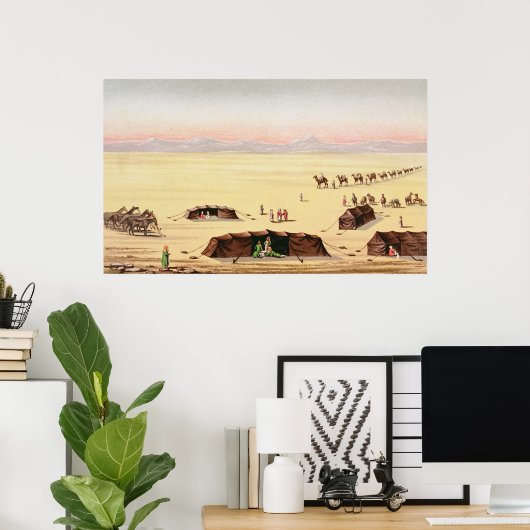 Ons woestijnkamp poster (Thuiskantoor)