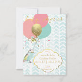 Ons wonder - Baby - Uitnodiging voor douches (Voorkant)