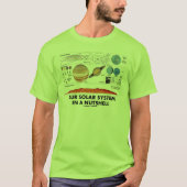 Ons zonnestelsel in een voedingsvat t-shirt (Voorkant)