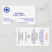 OnScene-kaart JR Visitekaartje (Voorkant / Achterkant)