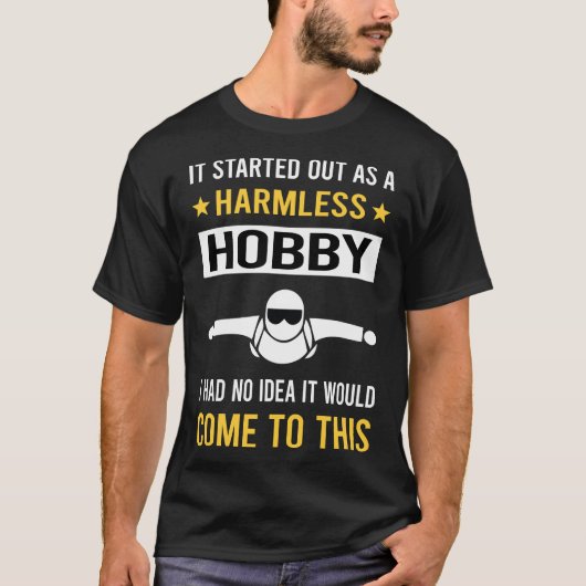 Onschadelijk Hobby Cliff Diving T-shirt (Voorkant)