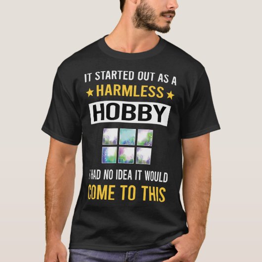 Onschadelijk Hobby Encaustic Eainting T-shirt (Voorkant)