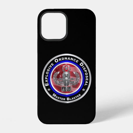 Onschadelijk maken van explosieven (EOD) Master Bl iPhone Hoesje (Achterkant)