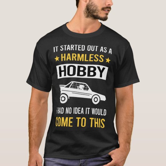 Onschadelijke Hobby Autocross T-shirt (Voorkant)