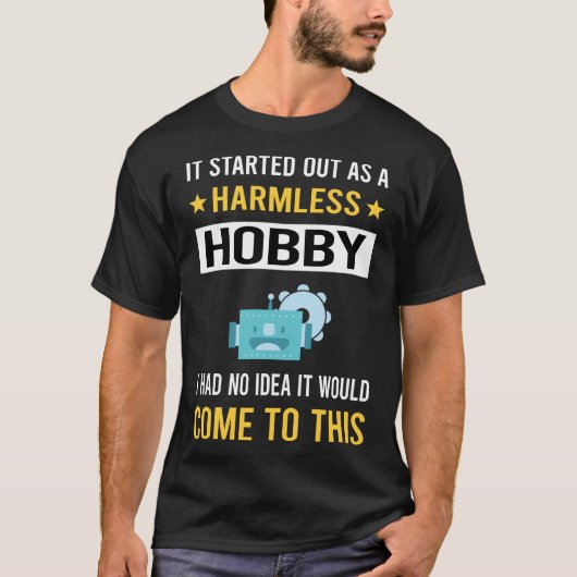 Onschadelijke Hobby Machine Learning T-shirt (Voorkant)