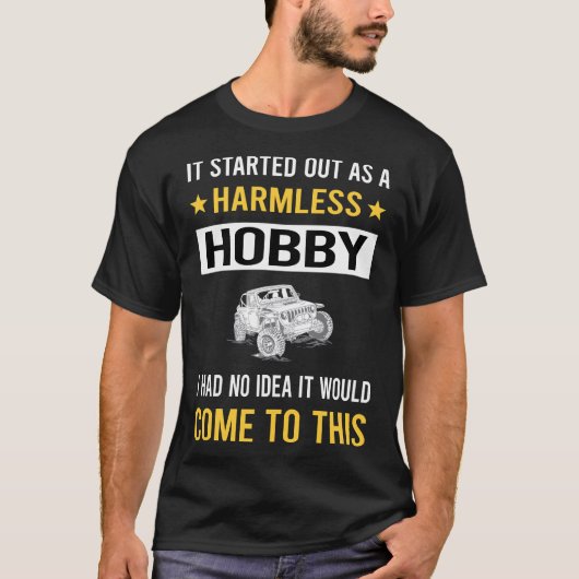 Onschadelijke Hobby Modder Modderpoel T-shirt (Voorkant)