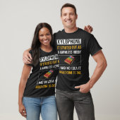 Onschadelijke hobby xylofoon t-shirt (Unisex)