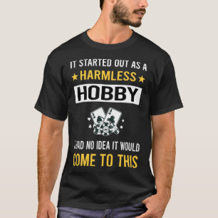 Onschadelijke hobbypoker t-shirt