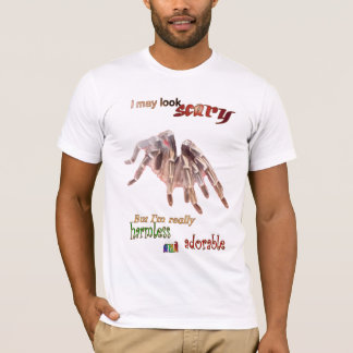 Onschadelijke Tarantula Mannen-app. T-Shirt