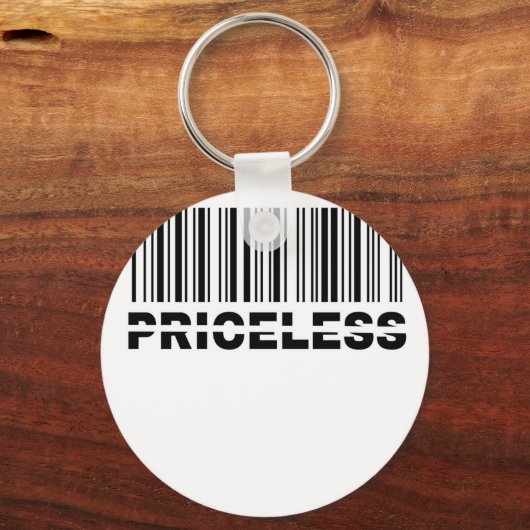onschatbare barcode sleutelhanger (Voorkant)