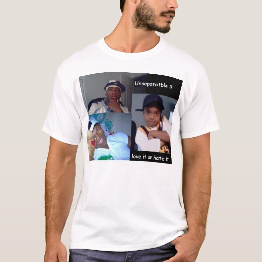 Onscheidbaar 3 t-shirt (Voorkant)