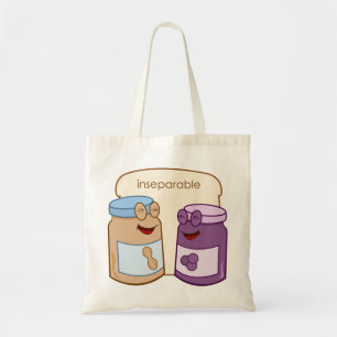 onscheidbaar tote bag
