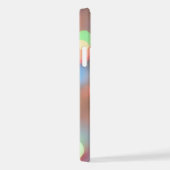 	Onscherp beeld van verlichte kerstverlichting iPhone Hoesje (Rechterkant)