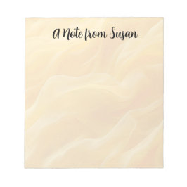 Onscherpe gele Abstracte achtergrond Notitieblok