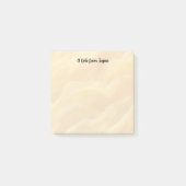 Onscherpe gele Abstracte achtergrond Post-it® Notes (Voorkant)