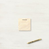 Onscherpe gele Abstracte achtergrond Post-it® Notes (Op bureau)