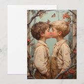 Onschuld in bloei kaart (Voorkant / Achterkant)