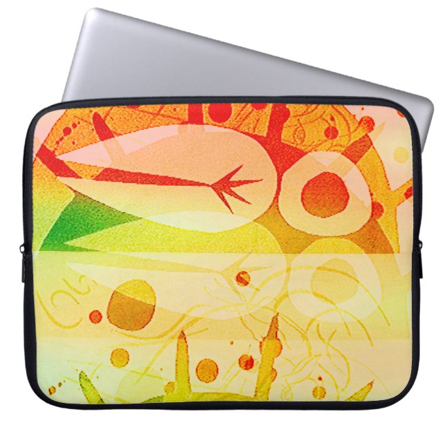 Onschuld in Extremis Laptophoes Laptop Sleeve (Voorkant)