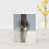 Onschuld Notecard Kaart (Gele Bloem)