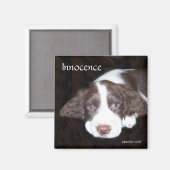 Onschuld - Puppy Liefde Magneet (Voorkant / Achterkant)