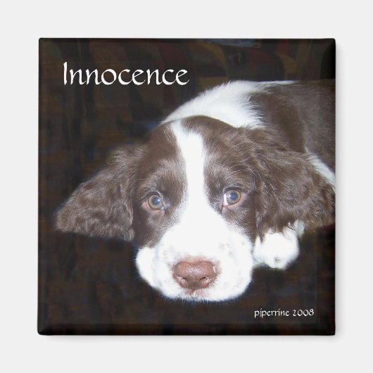 Onschuld - Puppy Liefde Magneet (Voorkant)
