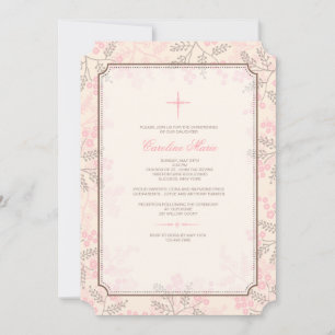 Onschuld religieuze uitnodiging