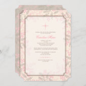 Onschuld religieuze uitnodiging (Voorkant / Achterkant)