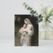 Onschuld van Bougeureau, kerstbriefkaarten Feestdagenkaart (Staand voorkant)