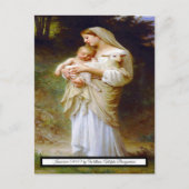 Onschuld van Bouguereau Briefkaart (Voorkant)