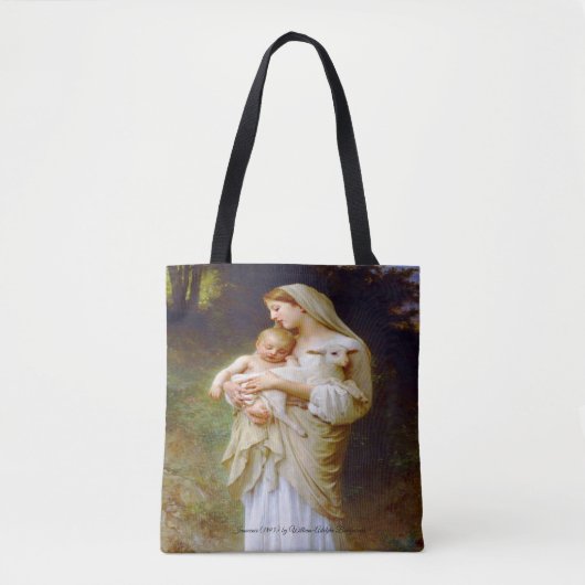 Onschuld van Bouguereau Tote Bag (Voorkant)