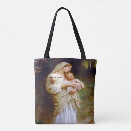 Onschuld van Bouguereau Tote Bag (Achterkant)