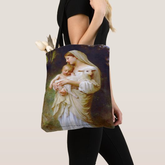 Onschuld van Bouguereau Tote Bag (Dichtbij)