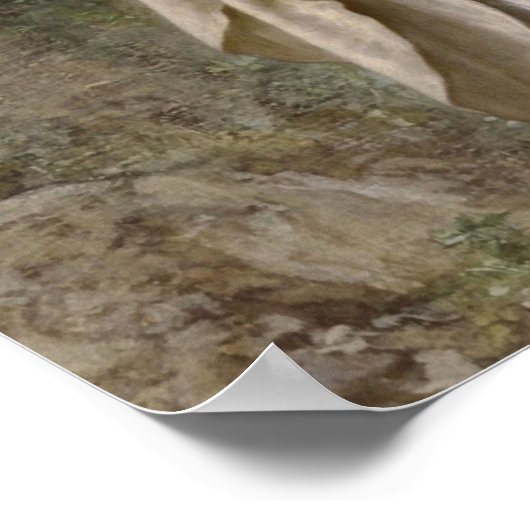 Onschuld van William Bouguereau Print (Hoek)