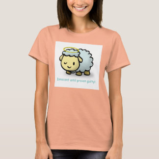 Onschuldig tot bewezen schuld. t-shirt