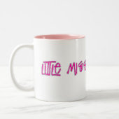 onschuldig tweekleurige koffiemok (Links)