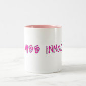 onschuldig tweekleurige koffiemok (Center)