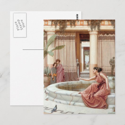 Onschuldige amusement briefkaart (Voorkant / Achterkant)