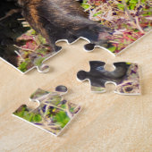 Onschuldige Bruine Puppy Legpuzzel (Zijkant)
