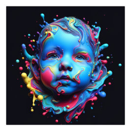 Onschuldige dromen - AI op het werk Foto Afdruk