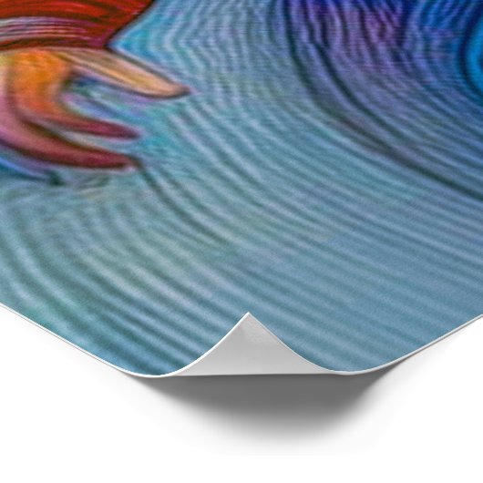 Onschuldige gedichten poster (Hoek)